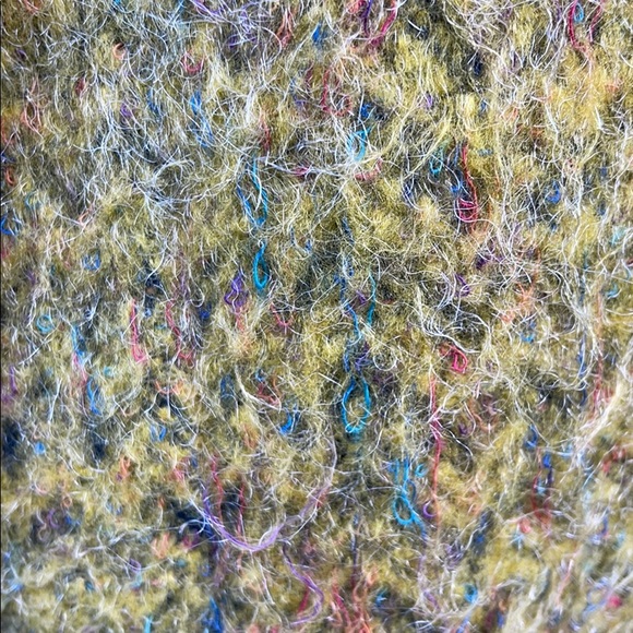 ๐บ STUNNING Vintage Spanner Canadian Multi-Colored Wool Coat Misses Size M-L!! - Picture 10 of 15